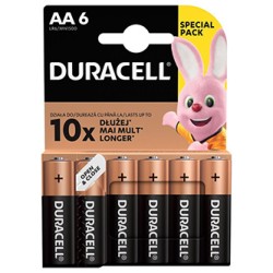 Duracell BASIC Jednorazowa alkaliczna baterie AA, 6-pack