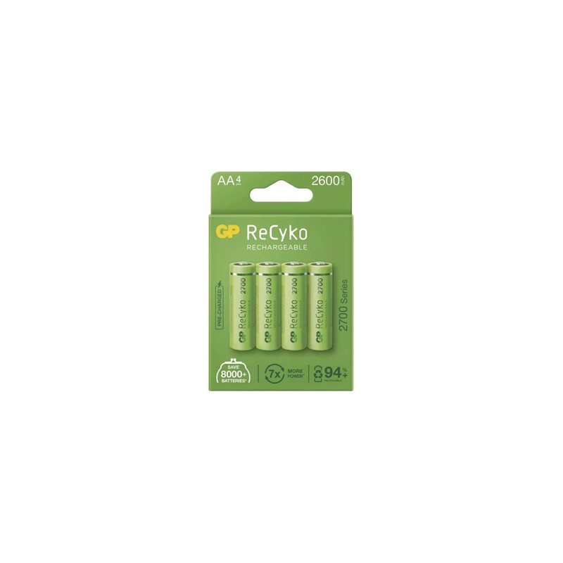 GP Akumulatorki Ni-MH baterie AA, 4-pack