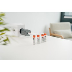 Verbatim Akumulatorki litowa akumulatorki z USB-C AA, 4-pack