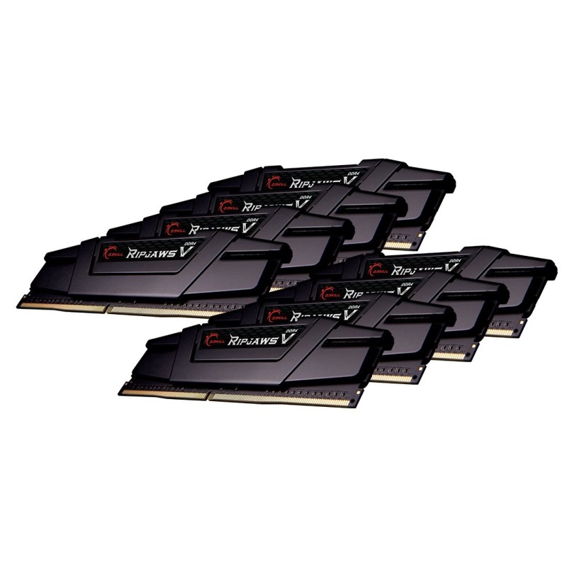 G.SKILL RIPJAWSV DDR4 256GB 8X32GB 3200MHZ CL16 XMP2 F4-3200C16Q2-256GVK