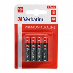Verbatim Jednorazowa alkaliczna baterie AAA, 8-pack