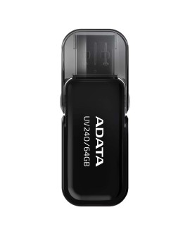 Pendrive ADATA UV240 AUV240-64G-RBK (64GB USB 2.0 kolor czarny)