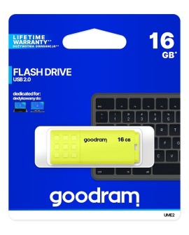 Pendrive GoodRam UME2 UME2-0160Y0R11 (16GB USB 2.0 kolor żółty)
