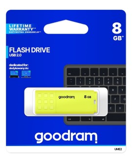 Pendrive GoodRam UME2 UME2-0080Y0R11 (8GB USB 2.0 kolor żółty)