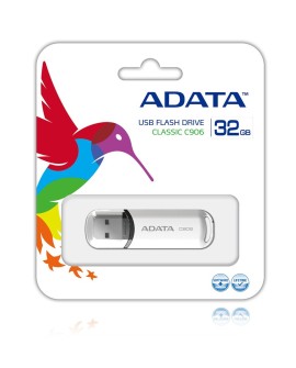 Pendrive ADATA C906 AC906-32G-RWH (32GB USB 2.0 kolor biały)