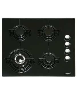 CATA CI 631 BK Czarny Wbudowany 60 cm Gaz 4 stref(y)