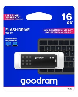 Pendrive GoodRam UME3 UME3-0160K0R11 (16GB USB 3.0 kolor czarny)