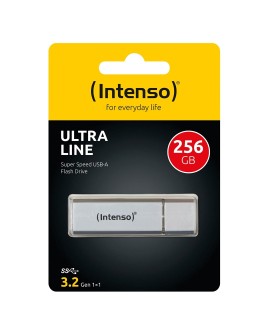 Intenso Ultra Line pamięć USB 256 GB USB Typu-A 3.2 Gen 1 (3.1 Gen 1) Srebrny