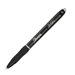 Sharpie, Długopis żelowy S-Gel, czarne, 3szt, 0.7mm, EOL