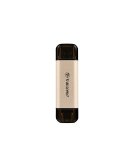 Transcend JetFlash 930C pamięć USB 128GB USB Type-A / USB Type-C 3.2 Gen 1 (3.1 Gen 1) Złoto