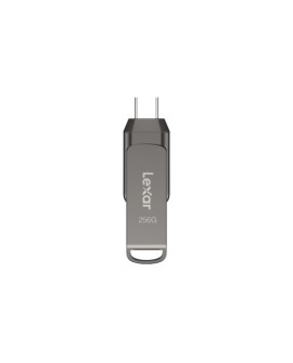 Lexar JumpDrive LJDD400256G-BNQNG pamięć USB 256 GB USB Type-C 3.2 Gen 1 (3.1 Gen 1) Szary