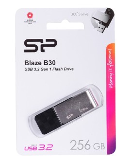 Pendrive Silicon Power Blaze B30 256GB USB 3.1 kolor czarny
