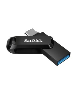 Pendrive SanDisk Ultra Dual GO SDDDC3-032G-G46 (32GB USB 3.0, USB-C kolor czarny)