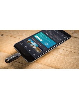 Pendrive SanDisk Ultra Dual GO SDDDC3-032G-G46 (32GB USB 3.0, USB-C kolor czarny)