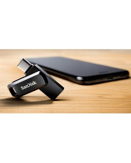 Pendrive SanDisk Ultra Dual GO SDDDC3-032G-G46 (32GB USB 3.0, USB-C kolor czarny)