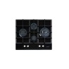 CATA LCI 6031 BK Czarny Wbudowany 64 cm Gaz 4 stref(y)