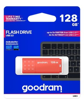 GOODRAM FLASHDRIVE 128GB UME3 USB 3.0 ORANGE