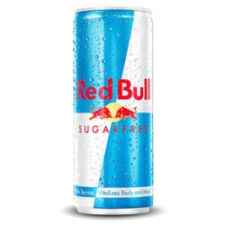Energy drink, sugar free, karton 24szt , cena za 1szt, Red Bull