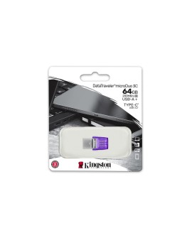 KINGSTON FLASH 64GB USB 3.2 DataTraveler microDuo 3C