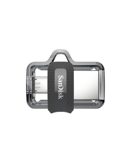 Pendrive SanDisk ULTRA SDDD3-128G-G46 (128GB microUSB, USB 3.0 kolor szary)