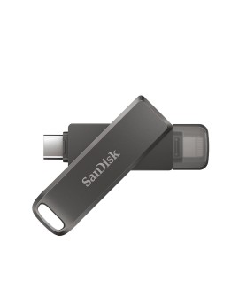 SANDISK FLASH iXpand LUXE 128GB USB-C Lightning