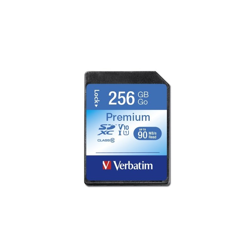 Verbatim Premium 256 GB SDXC UHS-I Klasa 10