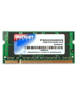 Pamięć Patriot Memory Signature PSD22G8002S (DDR2 SO-DIMM 1 x 2 GB 800 MHz CL6)