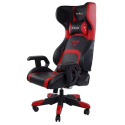 Dla gracza fotel E-blue COBRA, czerwona, Bluetooth