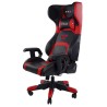 Dla gracza fotel E-blue COBRA, czerwona, Bluetooth