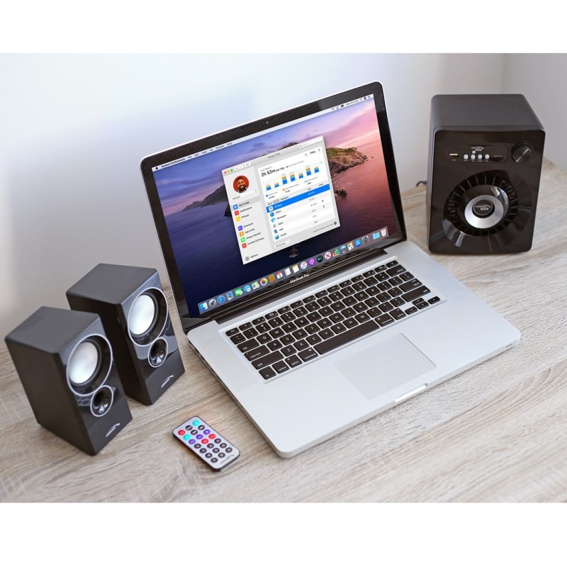 Zestaw głośników komputerowe AUDIOCORE AC910 (2.1 kolor czarny)