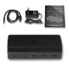 i-tec U3HUB742 huby i koncentratory USB 3.2 Gen 1 (3.1 Gen 1) Type-B 5000 Mbit/s Czarny