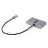 StarTech.com 5G2A2CPDB-USB-C-HUB huby i koncentratory USB 3.2 Gen 1 (3.1 Gen 1) Type-C 5000 Mbit/s Szary