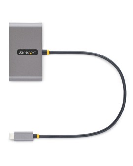 StarTech.com 5G2A2CPDB-USB-C-HUB huby i koncentratory USB 3.2 Gen 1 (3.1 Gen 1) Type-C 5000 Mbit/s Szary