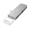 j5create JCD395 Przewodowa USB 3.2 Gen 2 (3.1 Gen 2) Type-C Szary, Biały