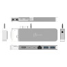 j5create JCD395 Przewodowa USB 3.2 Gen 2 (3.1 Gen 2) Type-C Szary, Biały
