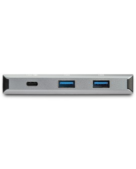 StarTech.com HB31C3A1CPD3 huby i koncentratory USB 3.2 Gen 2 (3.1 Gen 2) Type-C 10000 Mbit/s Czarny, Szary