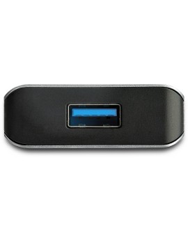 StarTech.com HB31C3A1CPD3 huby i koncentratory USB 3.2 Gen 2 (3.1 Gen 2) Type-C 10000 Mbit/s Czarny, Szary