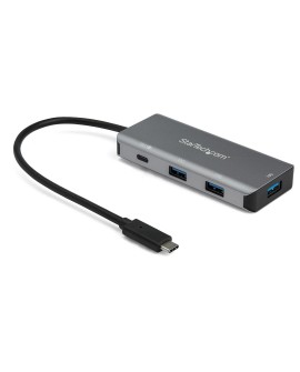 StarTech.com HB31C3A1CPD3 huby i koncentratory USB 3.2 Gen 2 (3.1 Gen 2) Type-C 10000 Mbit/s Czarny, Szary
