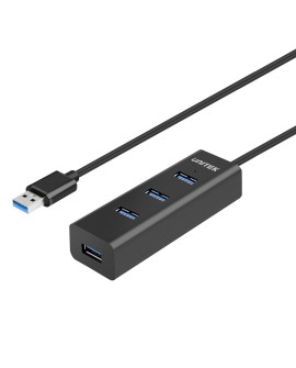 UNITEK AKTYWNY HUB USB-A 5GBPS, 4X USB-A