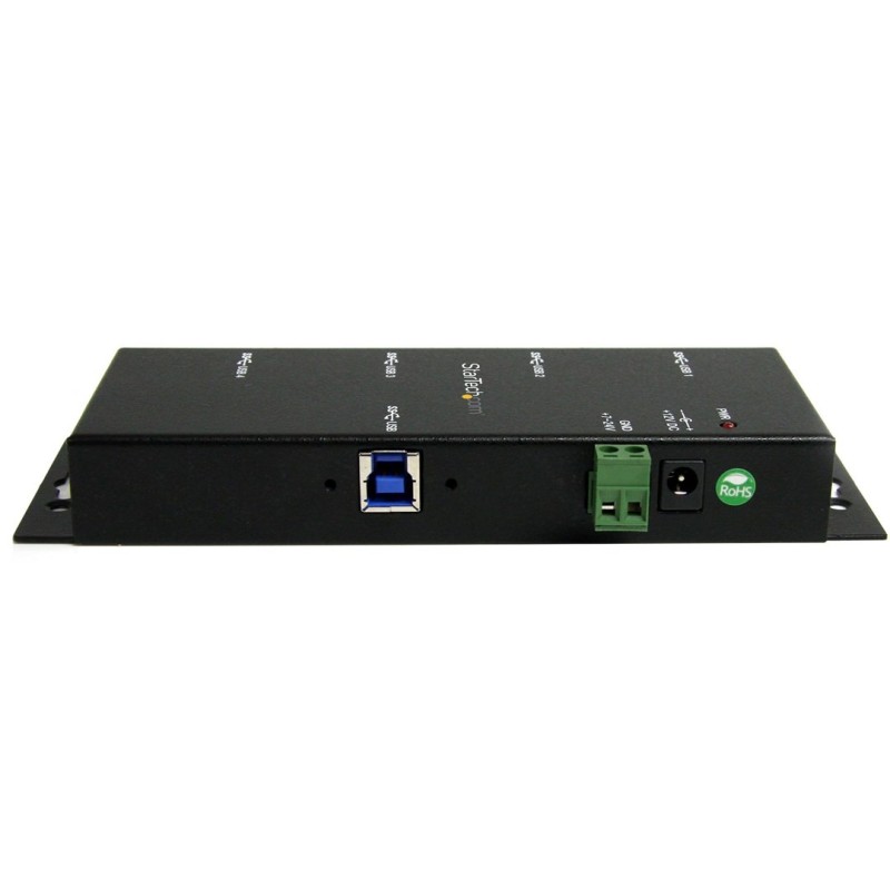 StarTech.com ST4300USBM huby i koncentratory USB 3.2 Gen 1 (3.1 Gen 1) Type-B 5000 Mbit/s Czarny