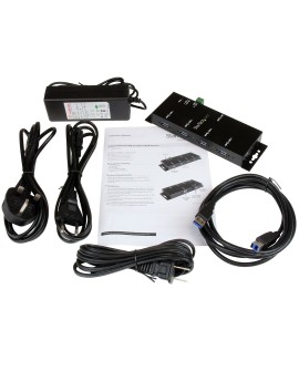 StarTech.com ST4300USBM huby i koncentratory USB 3.2 Gen 1 (3.1 Gen 1) Type-B 5000 Mbit/s Czarny