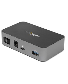 StarTech.com HB31C3A1CS huby i koncentratory USB 3.2 Gen 2 (3.1 Gen 2) Type-C 10000 Mbit/s Czarny, Szary