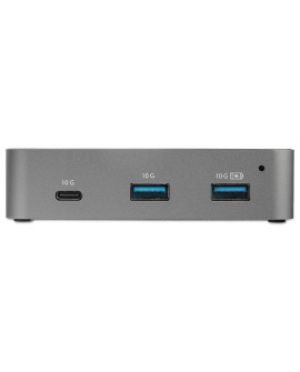StarTech.com HB31C3A1CS huby i koncentratory USB 3.2 Gen 2 (3.1 Gen 2) Type-C 10000 Mbit/s Czarny, Szary