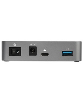 StarTech.com HB31C3A1CS huby i koncentratory USB 3.2 Gen 2 (3.1 Gen 2) Type-C 10000 Mbit/s Czarny, Szary