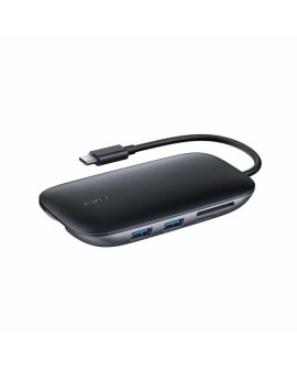 AUKEY HUB USB C CB-C71 8W1 RJ45 HDMI 4K PD 100W