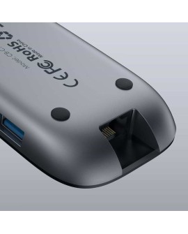 AUKEY HUB USB C CB-C71 8W1 RJ45 HDMI 4K PD 100W