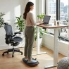 Powerton ERGO SOLEMAT Podnóżek balansujący podnóżek ergonomiczny, czarna
