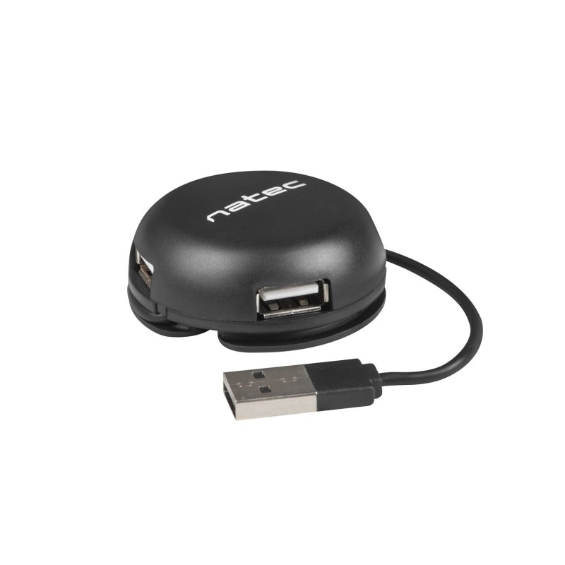 Hub NATEC Bumblebee NHU-1330 (4x USB 2.0 kolor czarny)