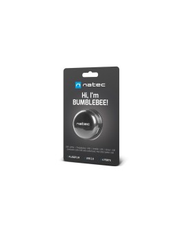 Hub NATEC Bumblebee NHU-1330 (4x USB 2.0 kolor czarny)