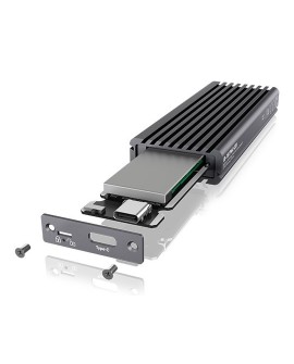 ICY BOX IB-1817MC-C31 Obudowa SSD Szary M.2